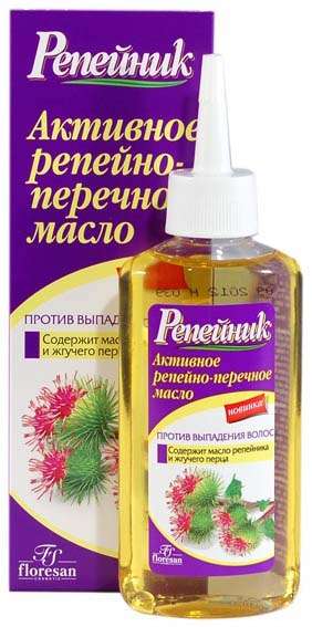 

ФЛОРЕСАН РЕПЕЙНИК масло активное репейно-перечное (Ф82) 100мл