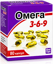 Омега 3-6-9 капсулы 80 шт. РеалКапс