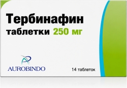 Тербинафин 250мг 14 шт. таблетки