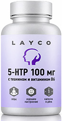Лайко 5-Htp с Теанином и витамином B6 капсулы 30 шт.