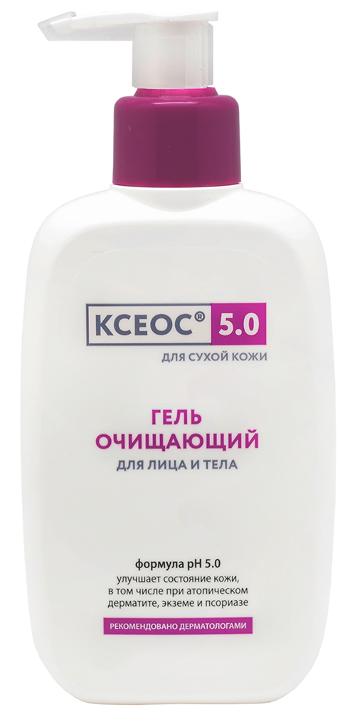Ксеос 5.0 гель для лица/тела очищающий 250мл