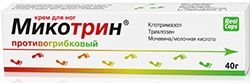 Микотрин крем 40г