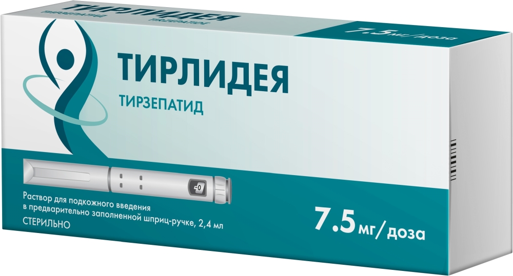 Тирлидея 7,5мг/доза 2,4мл раствор для подкожного введения шприц-ручка (в комплекте с иглами 4шт)