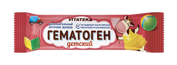 

ВИТАТЕКА ГЕМАТОГЕН детский 40г Фарм-Про