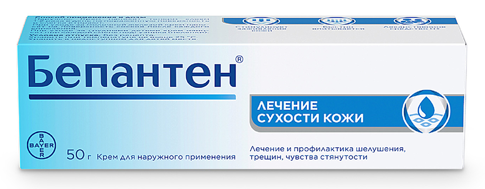 Бепантен 5% 50г крем для наружного применения