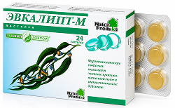 Эвкалипт-М 24 шт. пастилки