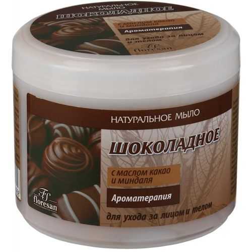 

ФЛОРЕСАН мыло Шоколадное с маслом какао и миндаля (Ф43) 450г