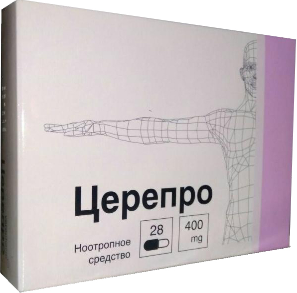 

ЦЕРЕПРО 400мг 28 шт. капсулы