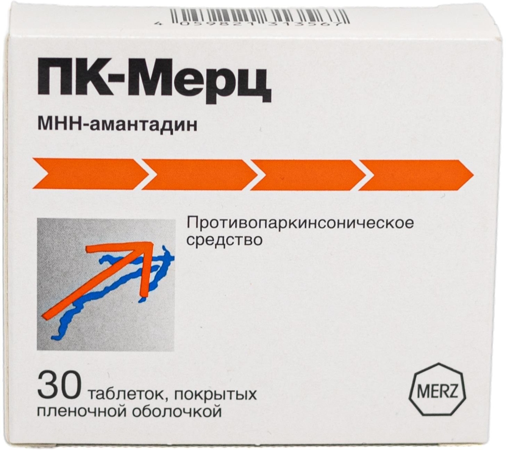 Пк-мерц 100мг 30 шт. таблетки покрытые пленочной оболочкой