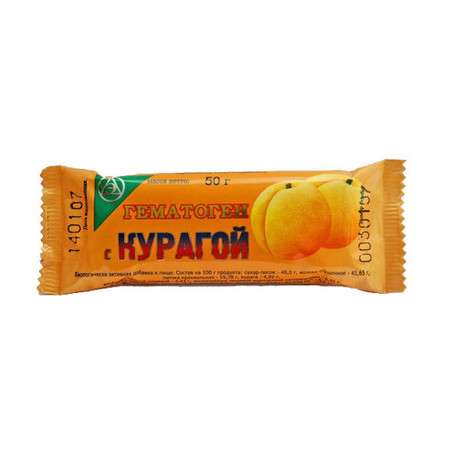 

ГЕМАТОГЕН с курагой 40г