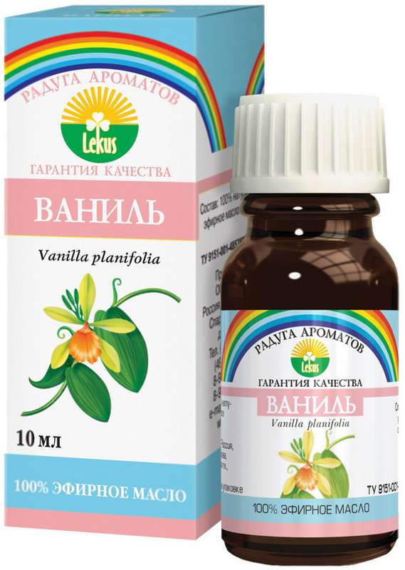 

ЛЕКУС масло эфирное Ваниль 10мл