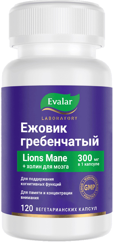 Ежовик гребенчатый капсулы 120 шт.