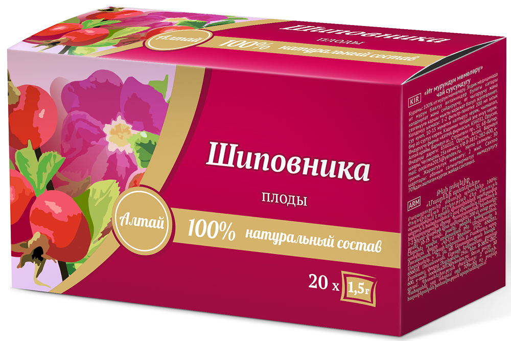 Шиповник Напиток Чайный 1,5г 20 шт. фильтр-пакет Кима Фирма