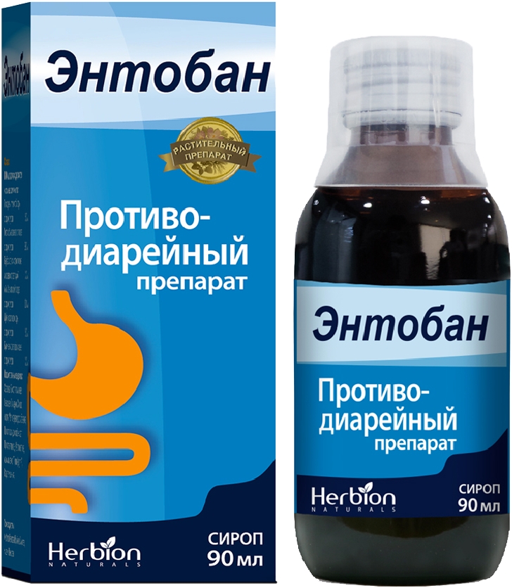 Энтобан 90мл сироп