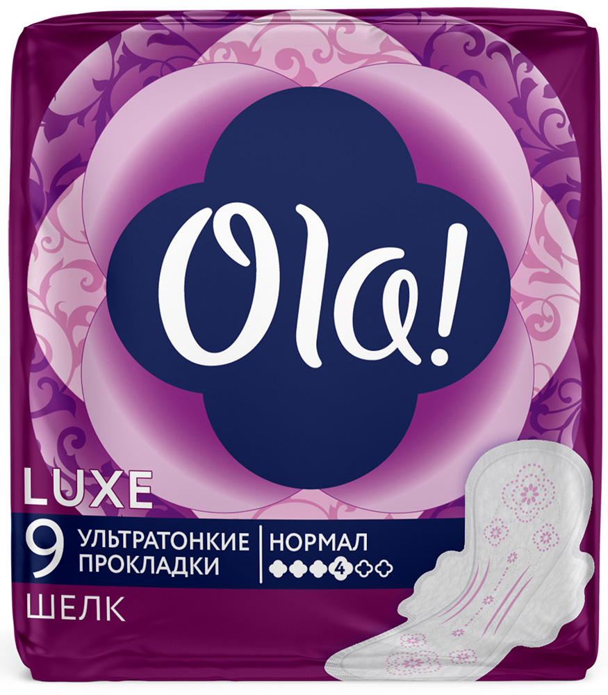 Ола ультра люкс прокладки нормал мягкий шелк 10 шт.