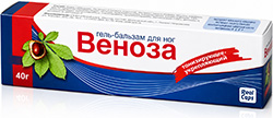 Веноза гель-бальзам для ног 40г РеалКосметикс