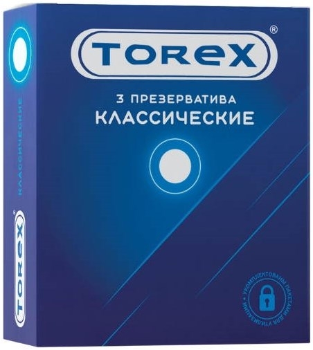 Торекс презервативы Классические 3 шт.