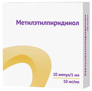 

МЕТИЛЭТИЛПИРИДИНОЛ 10мг/1мл 1мл 10 шт. раствор для инъекций Озон