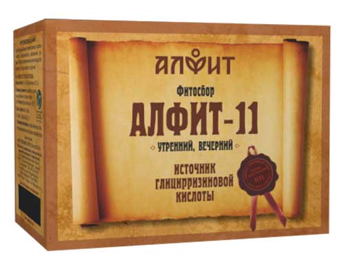 

АЛФИТ 11 ЛЕГОЧНЫЙ фитосбор Утренний/Вечерний 2г 60 шт.