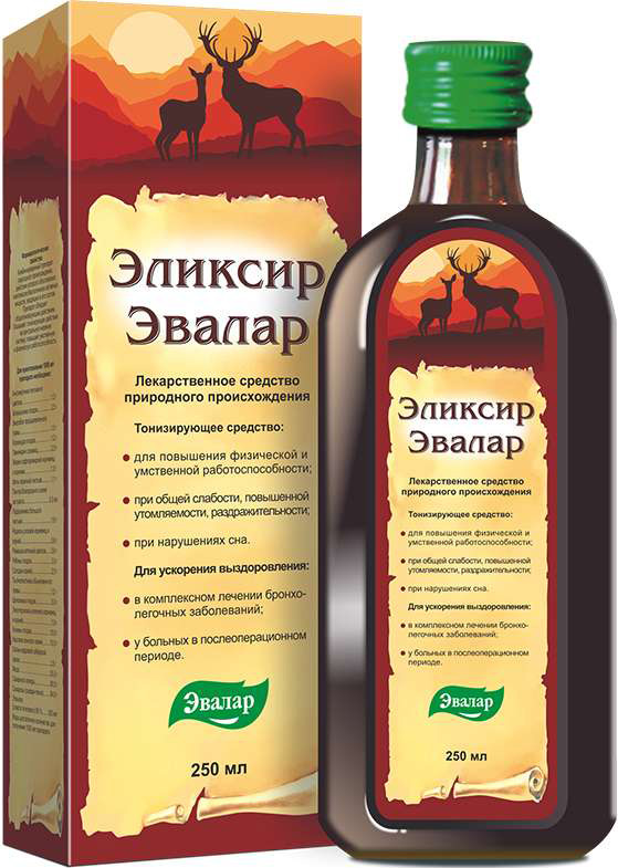 Эвалар эликсир 250мл Эвалар