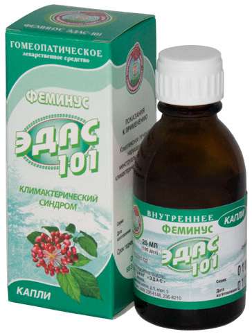 

ЭДАС-101 25мл капли гомеопатические (Фемиус)