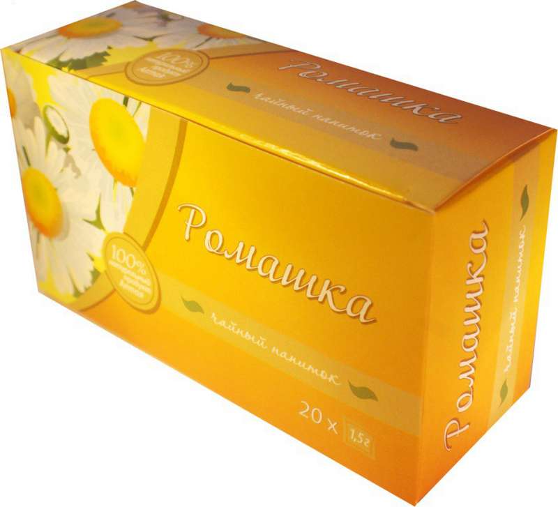 

РОМАШКА НАПИТОК ЧАЙНЫЙ 1,5г 20 шт.