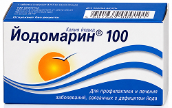 Йодомарин 100 100мкг 100 шт. таблетки