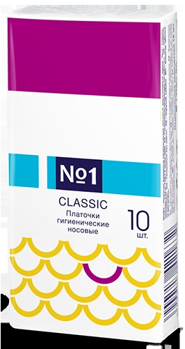 Белла 1 уп. платочки универсальные 2-слойные 10 шт.