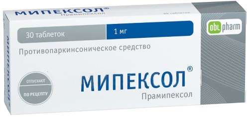 

МИПЕКСОЛ таблетки 1 мг 30 шт.