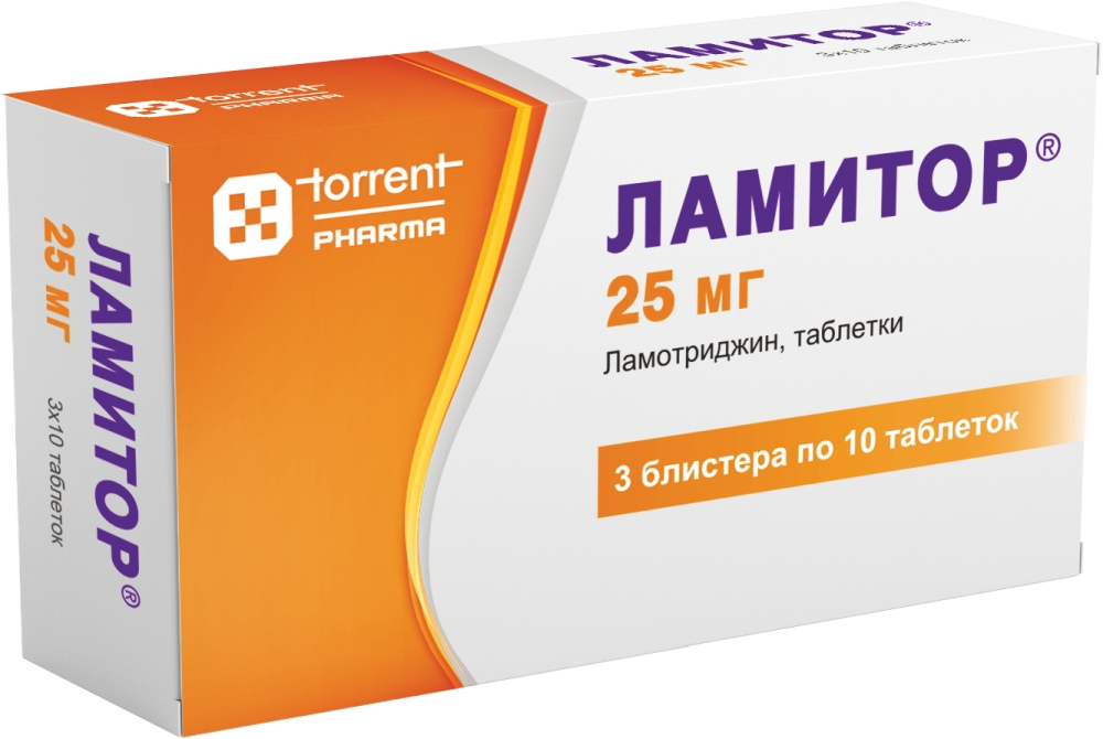Ламитор 25мг 30 шт. таблетки