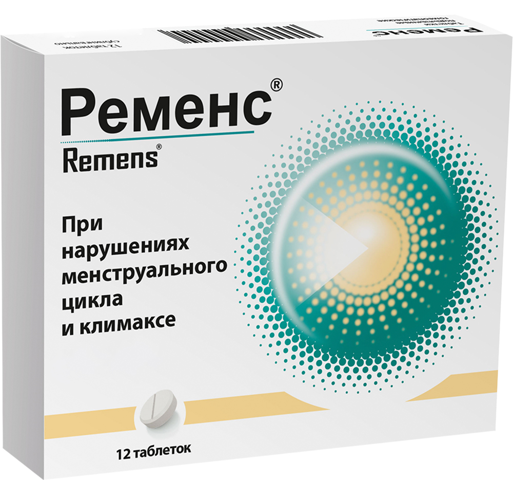 Ременс 12 шт. таблетки подъязычные