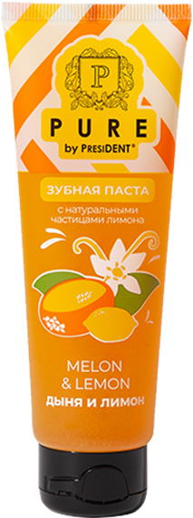 Пьюр зубная паста Дыня/Лимон 100г