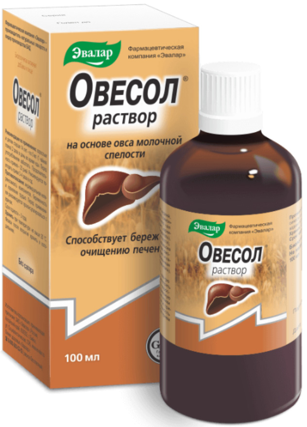 Овесол раствор 100мл Эвалар