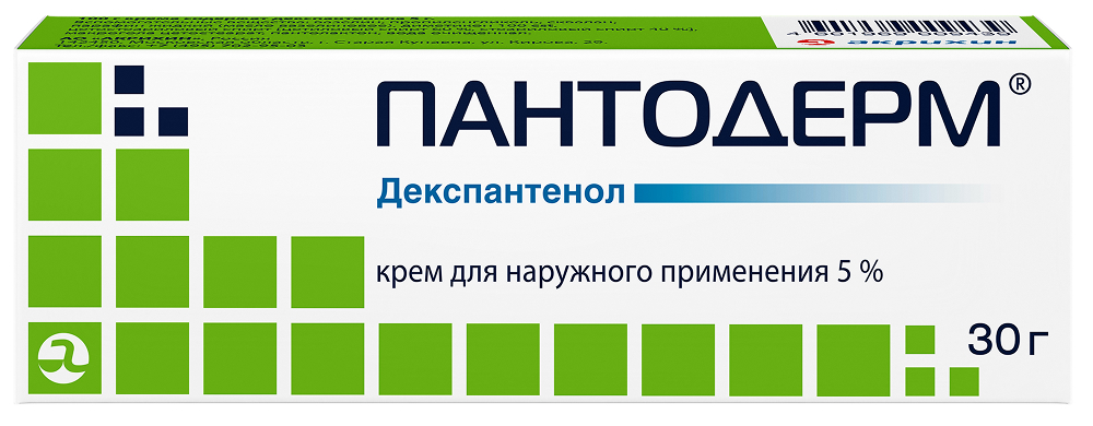 Пантодерм 5% 30г крем для наружного применения