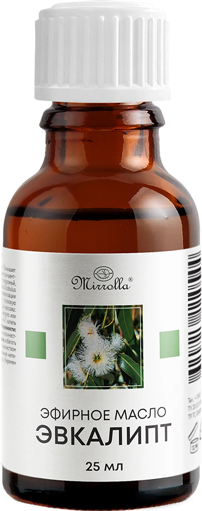 Мирролла масло эфирное эвкалипт 25мл