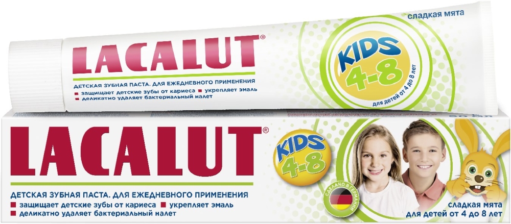 Лакалют Кидс зубная паста детская 4-8 лет 50мл Dr. Theiss Naturwaren GmbH