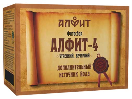 

АЛФИТ 4 ДЛЯ ЩИТОВИДНОЙ ЖЕЛЕЗЫ фитосбор Утренний/Вечерний 2г 60 шт.