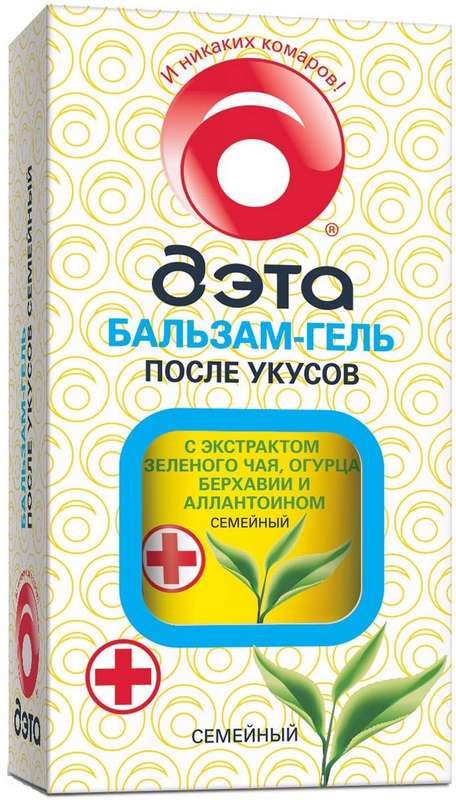 

ДЭТА бальзам-гель после укусов Семейный 20мл