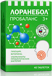 Лоранебол пробаланс таблетки 40 шт.