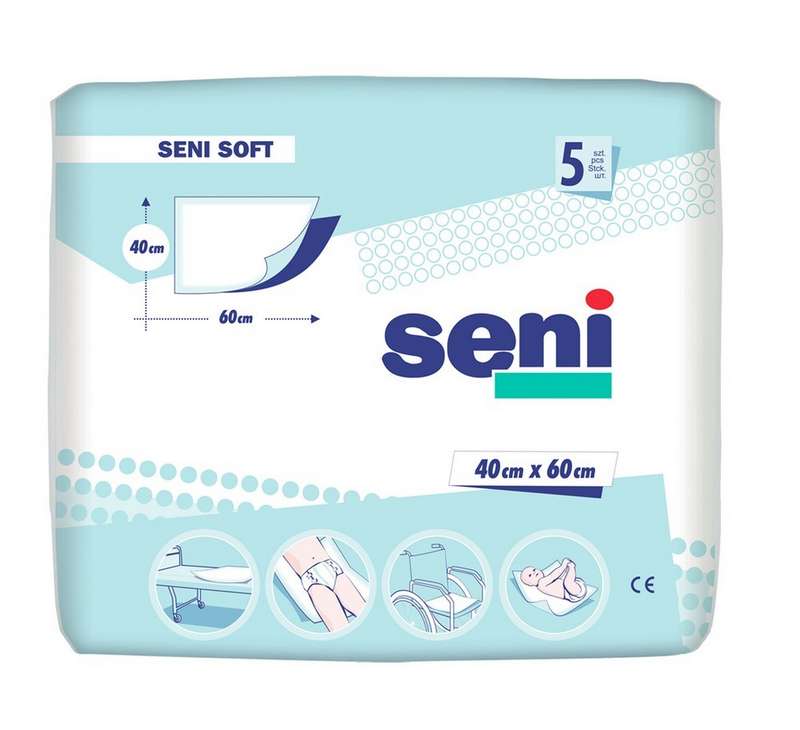 СЕНИ СОФТ пеленки 40х60 5 шт.
