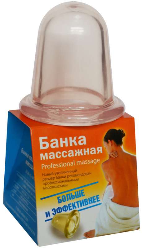 

БАНКА пластикатная массажная БМП-01 1 шт.