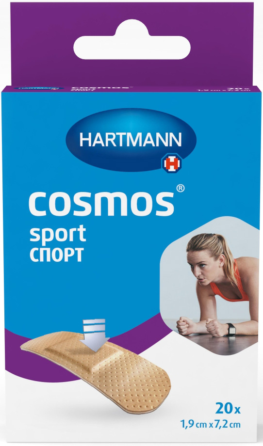 Хартманн Космос Спорт пластырь 20 шт. Paul Hartmann