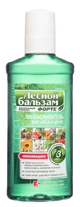 

ЛЕСНОЙ БАЛЬЗАМ ополаскиватель для полости рта Форте 250мл