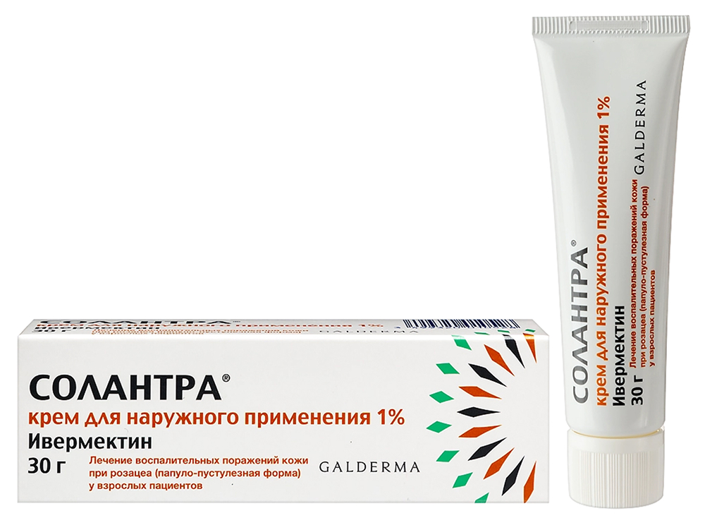 Солантра 1% 30г крем для наружного применения