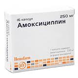 АМОКСИЦИЛЛИН 250мг N16 капс. АМОКСИЦИЛЛИН 250мг N16 капс.