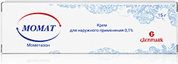 Момат-С 15г мазь для наружного применения Гленмарк