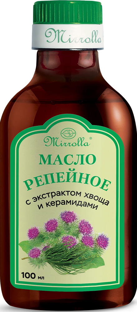 Мирролла масло репейное Хвощ/Керамиды 100мл Мирролла