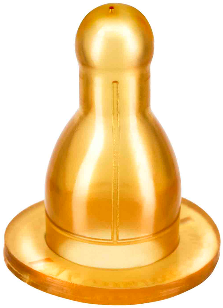 Курносики соска латексная большая, среднее отверстие, средний поток 12124 6+ 2 шт.