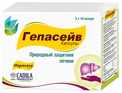 Гепасейв капсулы 30 шт.