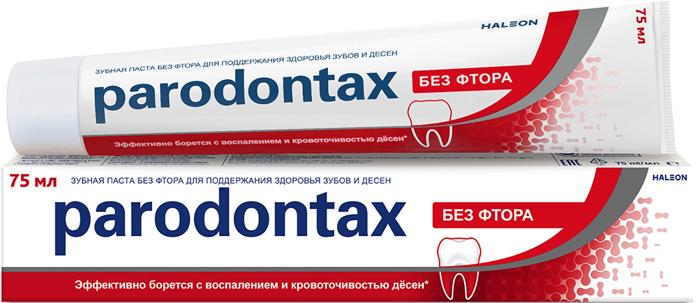 Пародонтакс без Фтора, зубная паста, 75мл